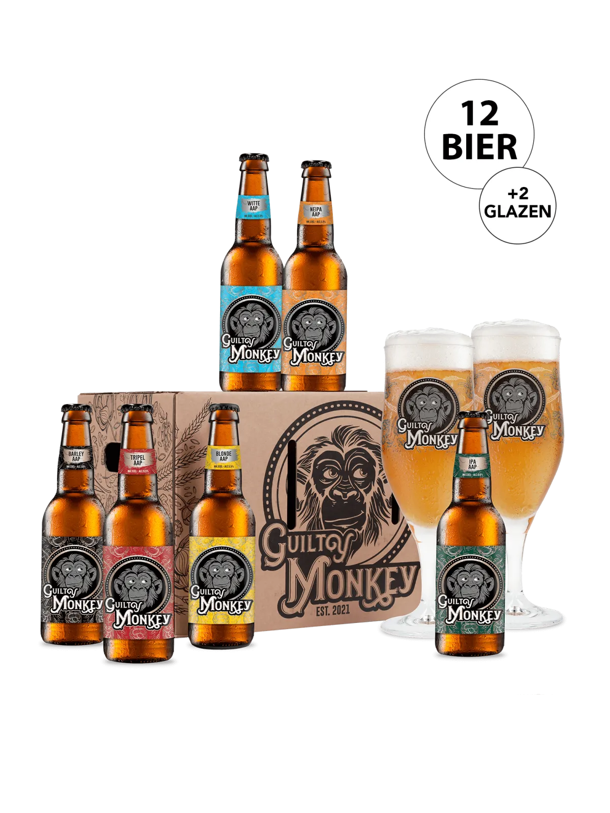 Voordeelpakket met 2 glazen