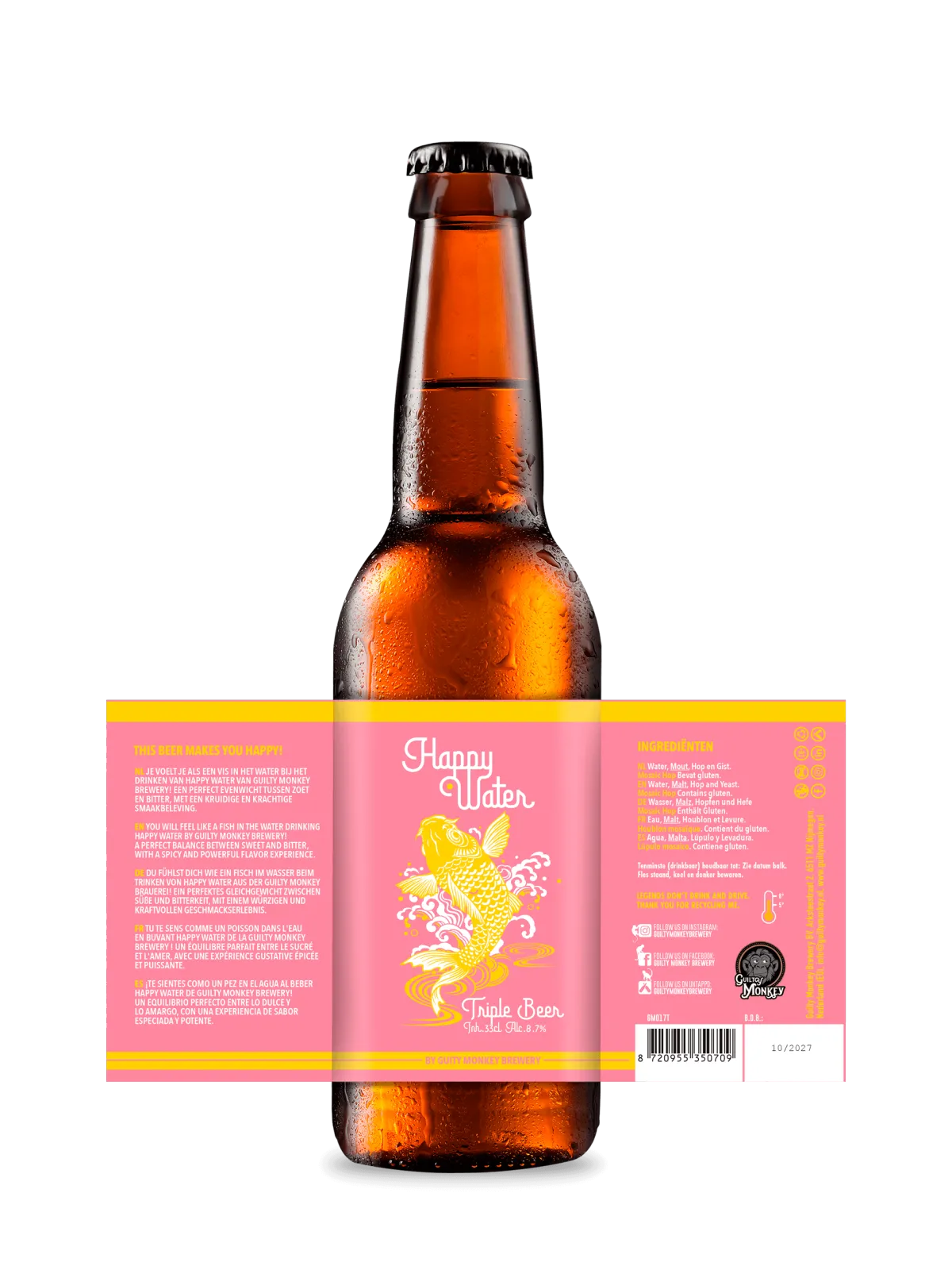 Happy Water Tripel - 33cl